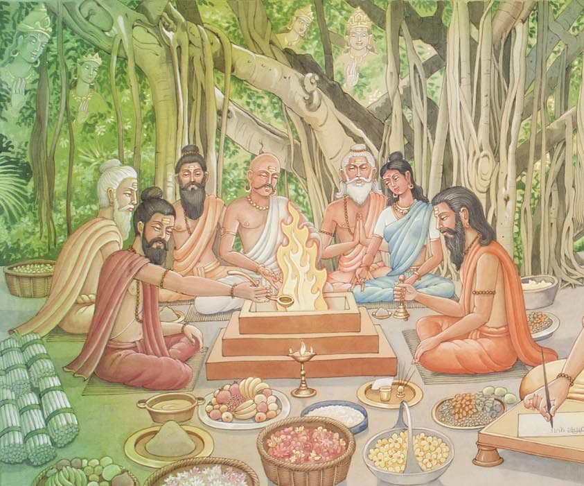 The Flame of Aspiration: A Meditation on the Agni Suktam (Rig Veda 1.1)